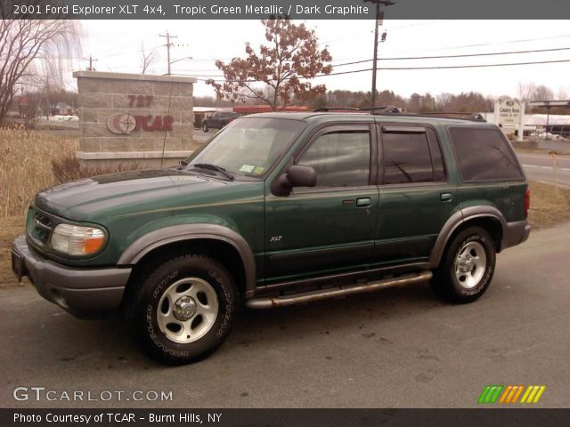 2001 Ford Explorer XLT 4x4 in Tropic Green Metallic
