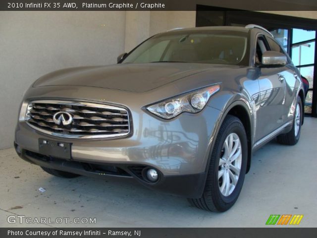 2010 Infiniti FX 35 AWD in Platinum Graphite