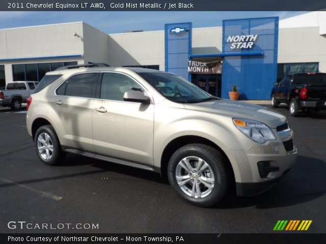 2011 Chevrolet Equinox LT AWD in Gold Mist Metallic
