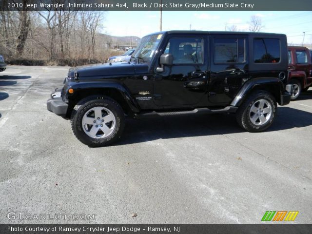 2010 Jeep Wrangler Unlimited Sahara 4x4 in Black