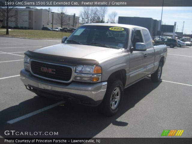 1999 GMC Sierra 1500 SLE Extended Cab in Pewter Metallic