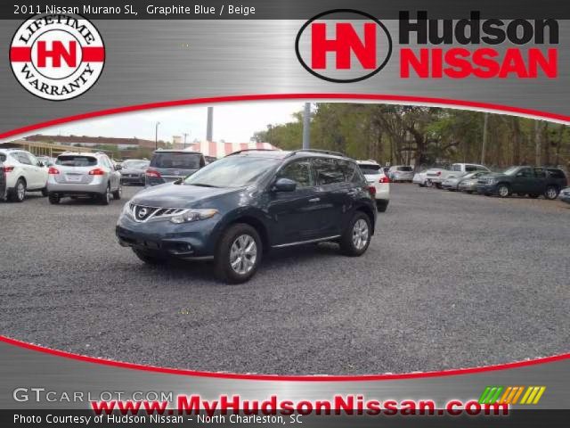2011 Nissan Murano SL in Graphite Blue