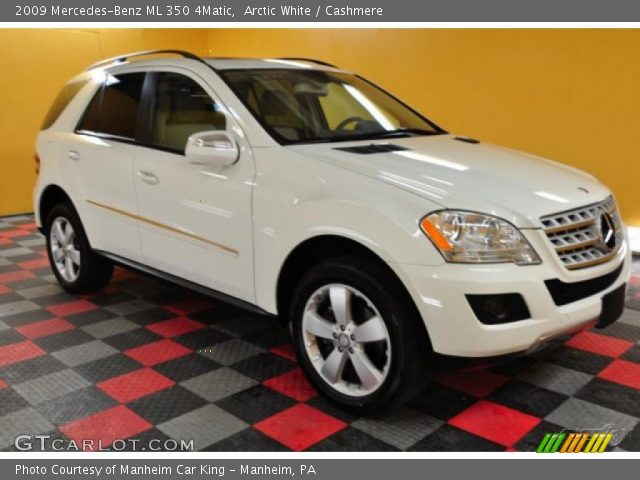 2009 Mercedes-Benz ML 350 4Matic in Arctic White