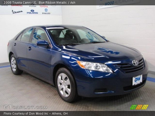 2008 Toyota Camry LE in Blue Ribbon Metallic