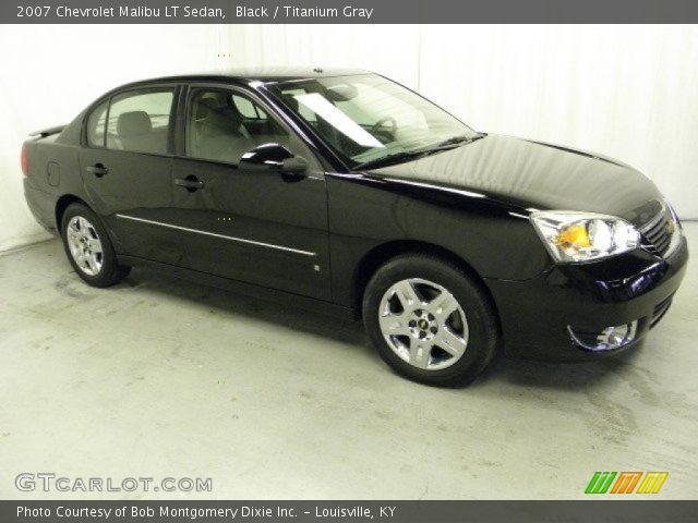 2007 Chevrolet Malibu LT Sedan in Black