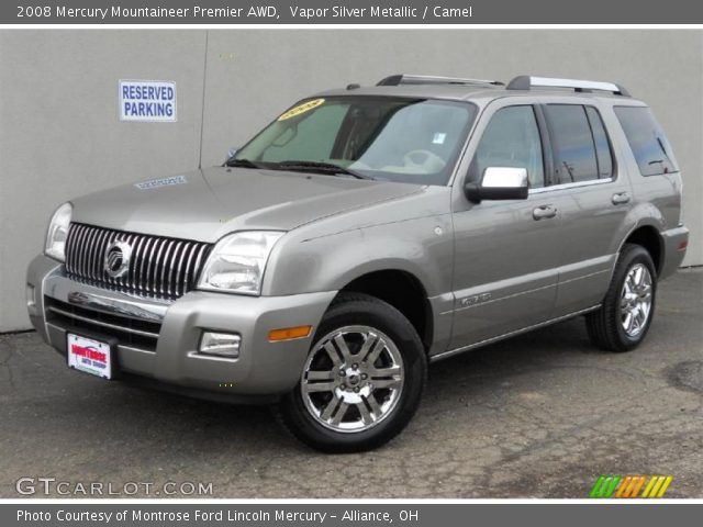 2008 Mercury Mountaineer Premier AWD in Vapor Silver Metallic