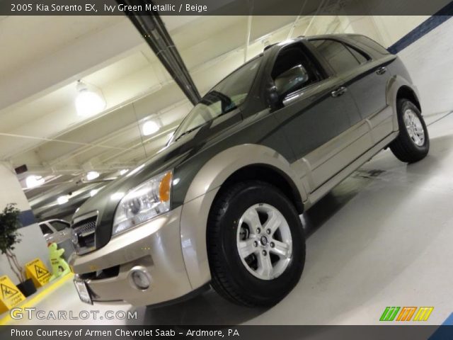 2005 Kia Sorento EX in Ivy Green Metallic