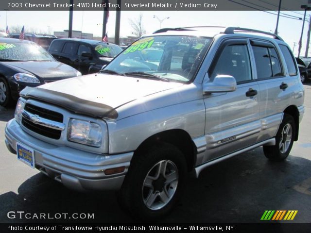 2003 Chevrolet Tracker 4WD Hard Top in Silverleaf Metallic