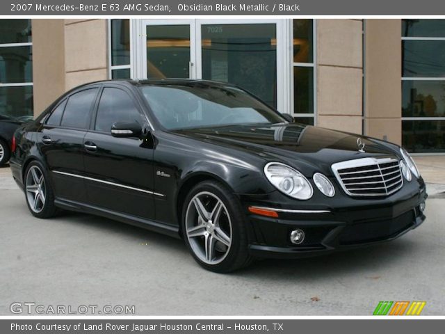 2007 Mercedes-Benz E 63 AMG Sedan in Obsidian Black Metallic