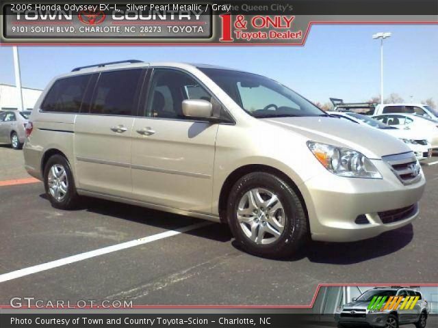 2006 Honda Odyssey EX-L in Silver Pearl Metallic