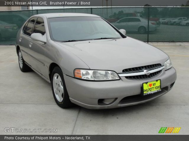 2001 Nissan Altima GXE in Brushed Pewter