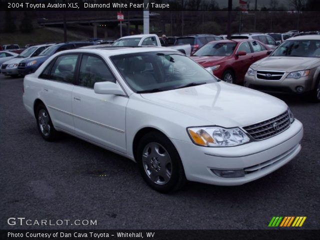2004 Toyota Avalon XLS in Diamond White Pearl