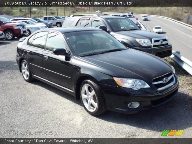 2009 Subaru Legacy 2.5i Limited Sedan in Obsidian Black Pearl