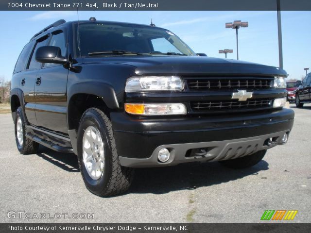 2004 Chevrolet Tahoe Z71 4x4 in Black