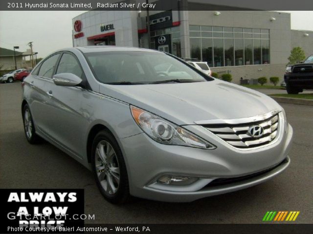 2011 Hyundai Sonata Limited in Radiant Silver