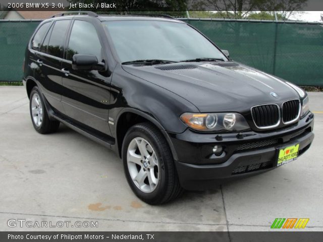 2006 BMW X5 3.0i in Jet Black