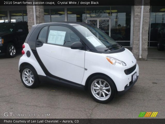 2010 Smart fortwo passion coupe in Crystal White