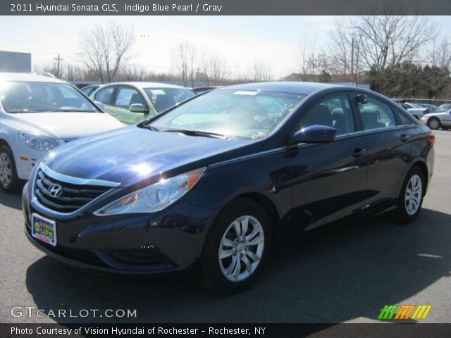2011 Hyundai Sonata GLS in Indigo Blue Pearl