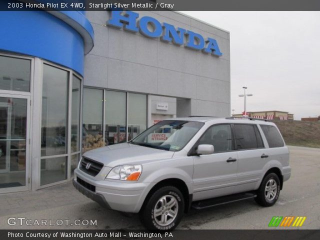 2003 Honda Pilot EX 4WD in Starlight Silver Metallic