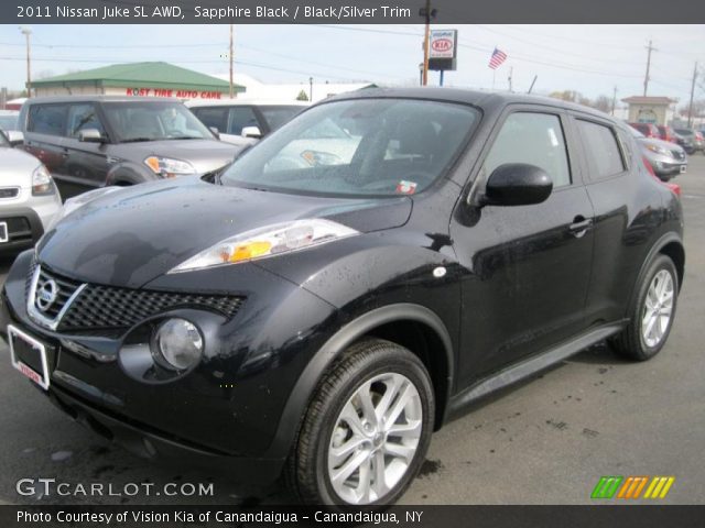 2011 Nissan Juke SL AWD in Sapphire Black