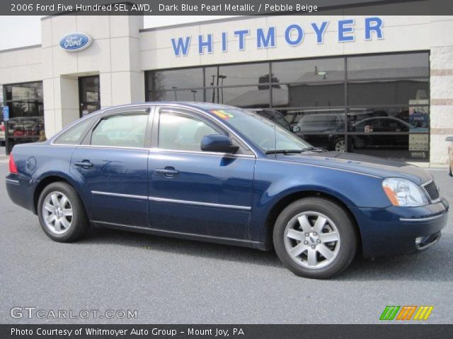 2006 Ford Five Hundred SEL AWD in Dark Blue Pearl Metallic