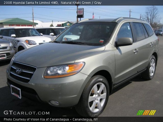 2008 Hyundai Santa Fe Limited 4WD in Natural Khaki Green