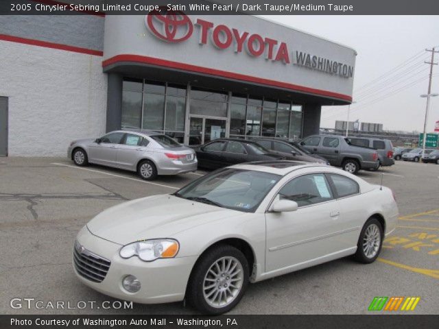 2005 Chrysler Sebring Limited Coupe in Satin White Pearl