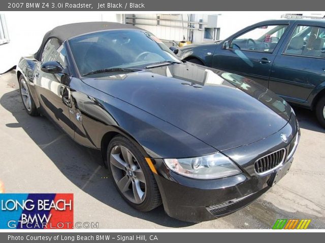 2007 BMW Z4 3.0i Roadster in Jet Black