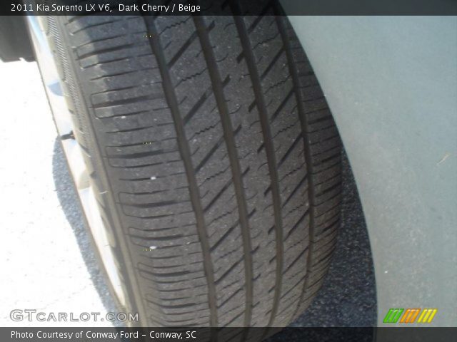 2011 Kia Sorento LX V6 in Dark Cherry