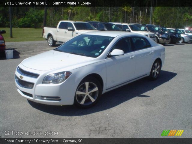 2011 Chevrolet Malibu LT in Summit White