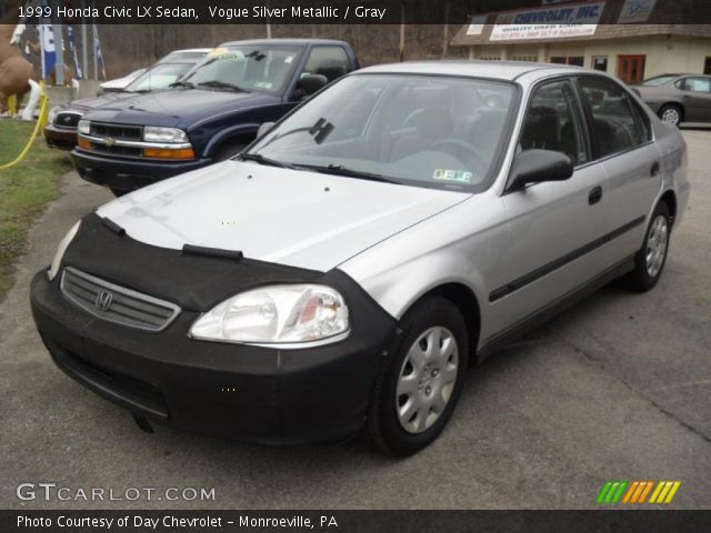1999 Honda Civic LX Sedan in Vogue Silver Metallic
