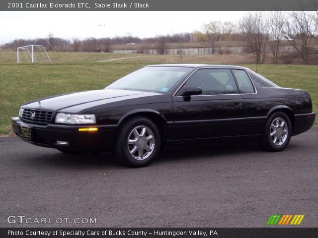 2001 Cadillac Eldorado ETC in Sable Black