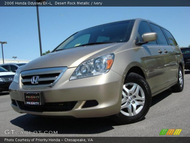 2006 Honda Odyssey EX-L in Desert Rock Metallic