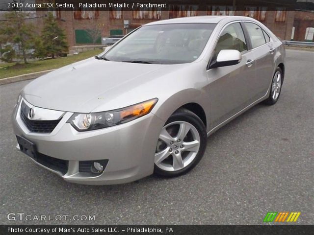 2010 Acura TSX Sedan in Palladium Metallic