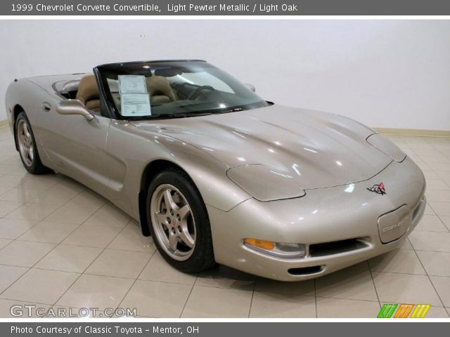1999 Chevrolet Corvette Convertible in Light Pewter Metallic