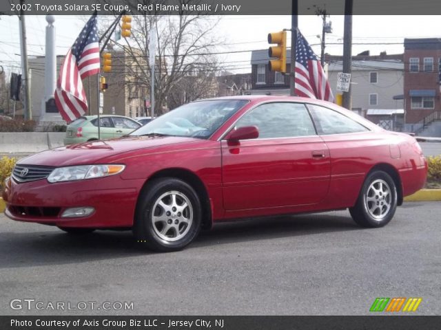 2002 Toyota Solara SE Coupe in Red Flame Metallic