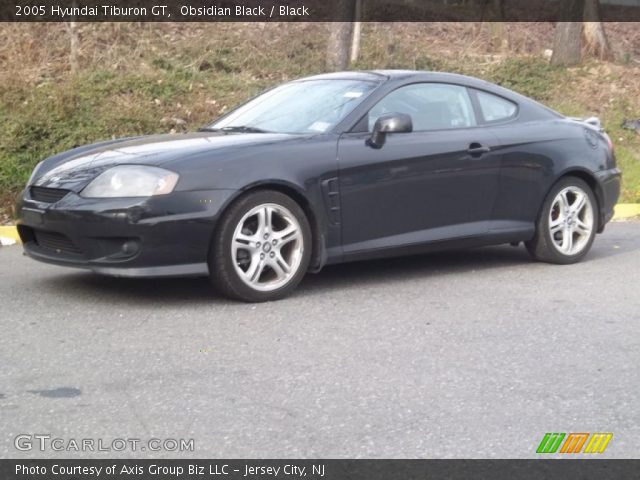 2005 Hyundai Tiburon GT in Obsidian Black