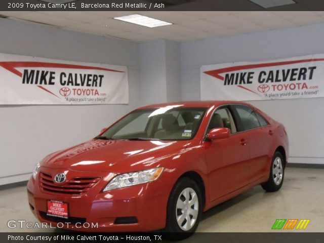 2009 Toyota Camry LE in Barcelona Red Metallic