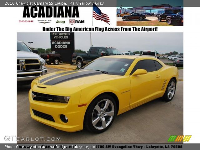 2010 Chevrolet Camaro SS Coupe in Rally Yellow