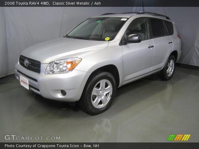 2008 Toyota RAV4 4WD in Classic Silver Metallic