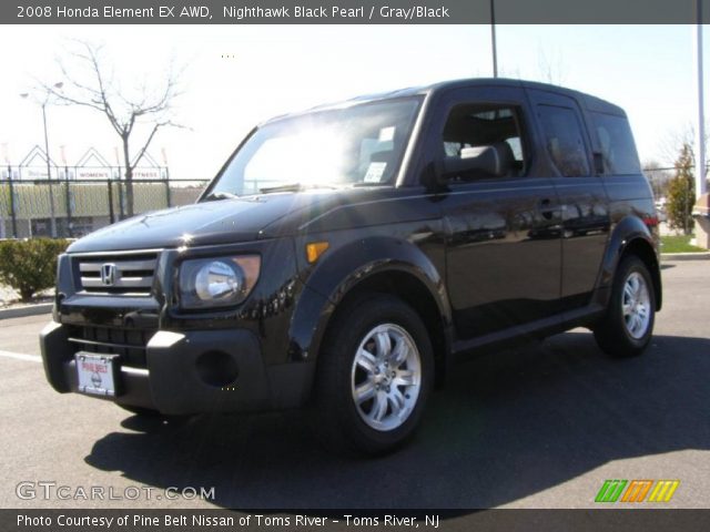 2008 Honda Element EX AWD in Nighthawk Black Pearl