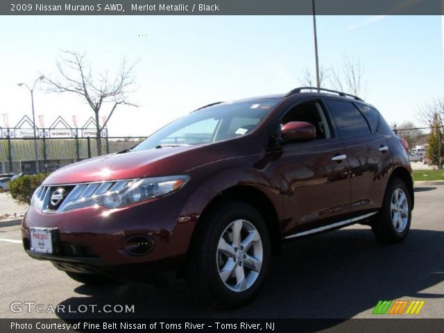 2009 Nissan Murano S AWD in Merlot Metallic