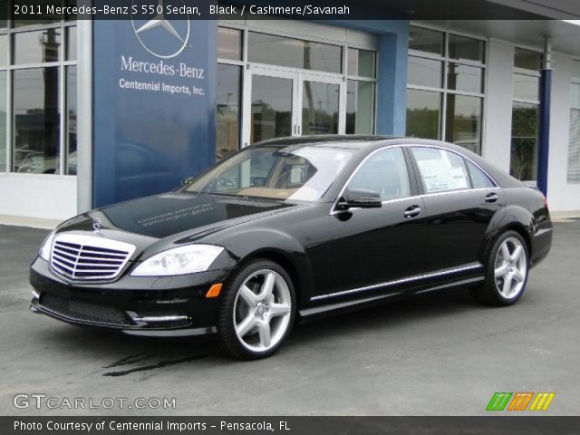 2011 Mercedes-Benz S 550 Sedan in Black