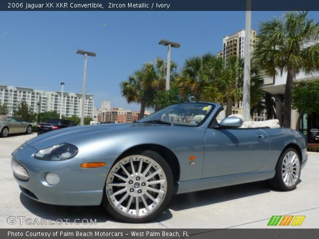 2006 Jaguar XK XKR Convertible in Zircon Metallic