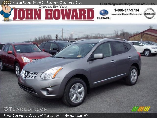 2011 Nissan Rogue SV AWD in Platinum Graphite
