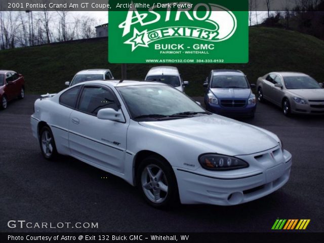 2001 Pontiac Grand Am GT Coupe in Arctic White
