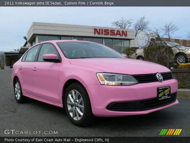 2011 Volkswagen Jetta SE Sedan in Custom Pink