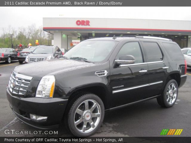 2011 Cadillac Escalade Premium AWD in Black Raven