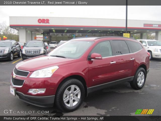 2010 Chevrolet Traverse LT in Red Jewel Tintcoat