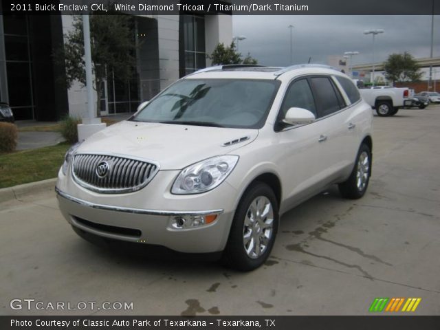 2011 Buick Enclave CXL in White Diamond Tricoat